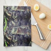 Mikey Ground Eichhörnchen Küche Handtuch (Viertel Falte)