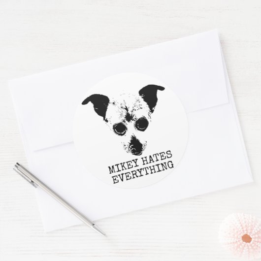 MIKEY HATES STICKERS (Umschlag)