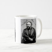 Mikhail Bakunin Anarchist Kaffee Tasse (VorderseiteRechts)