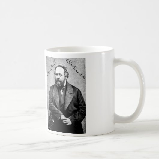 Mikhail Bakunin Anarchist Kaffee Tasse (Rechts)