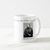 Mikhail Bakunin Anarchist zitiert Tasse (VorderseiteRechts)