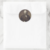 Mikhail Bakunin Russischer Anarchist von Nadar Runder Aufkleber (Tasche)