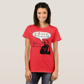 Mikhail Bakunins Formel (Liberty−Socialism. usw.) T-Shirt (Vorne ganz)