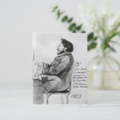 Mikhail Glinka, 1853 Postkarte (Stehend Vorderseite)