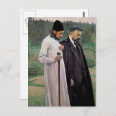 Mikhail Nesterov - Die Philosophen Postkarte (Vorne/Hinten)