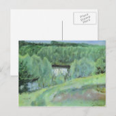 Mikhail Nesterov-Pond Postkarte (Vorne/Hinten)