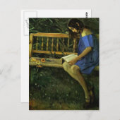 Mikhail Nesterov - Portrait von Natasha Nesterova Postkarte (Vorne/Hinten)