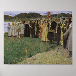 Mikhail Nesterov- Rus: Das Soul der Leute Poster