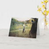 Mikhail Nesterov- Vision des jungen Bartholomew Karte (Gelbe Blume)