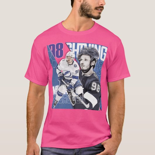 Mikhail Sergachev Hockey Shirt Blitze (Vorderseite)