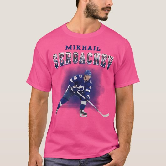 Mikhail Sergachev T-Shirt (Vorderseite)