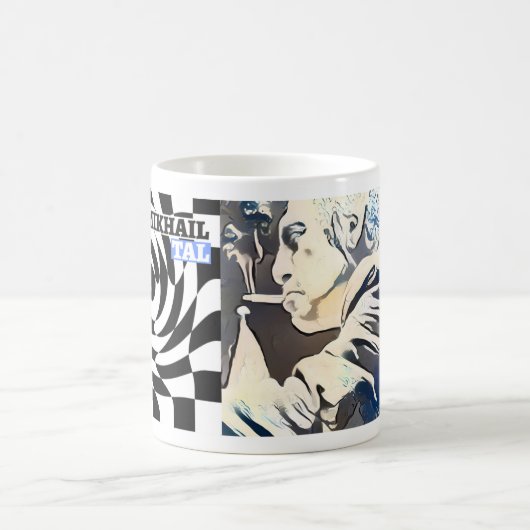 Mikhail Tal Chess Kaffeetasse (Mittel)