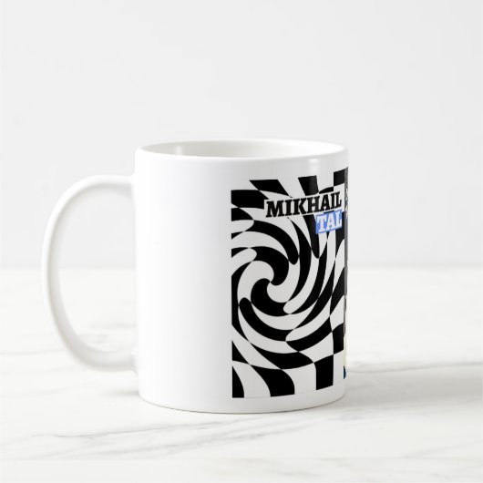 Mikhail Tal Chess Kaffeetasse (Links)