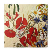 Mikhail Vrubel art: FeldBlume Fliese (Vorderseite)