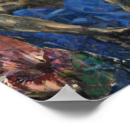 Mikhail Vrubel - Demon Poster (Ecke)