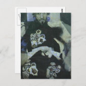 Mikhail Vrubel - Ein Mann in russischer altmodisch Postkarte (Vorne/Hinten)