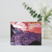 Mikhail Vrubel - Fantastische Landschaft Postkarte (Stehend Vorderseite)