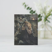 Mikhail Vrubel-Pan Postkarte (Stehend Vorderseite)