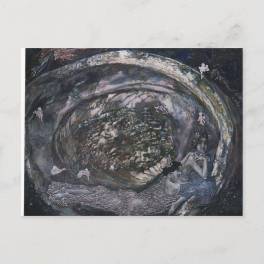 Mikhail Vrubel-Pearl-Minister Postkarte (Vorderseite)