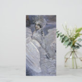 Mikhail Vrubel - Swan Princess Feiertagskarte (Stehend Vorderseite)
