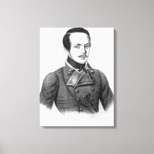 Mikhail Yuryevich Lermontov Leinwanddruck