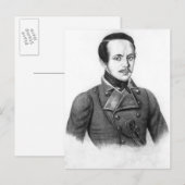 Mikhail Yuryevich Lermontov Postkarte (Vorne/Hinten)