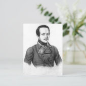 Mikhail Yuryevich Lermontov Postkarte (Stehend Vorderseite)