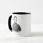Mikhail Yuryevich Lermontov Tasse (Vorderseite Links)