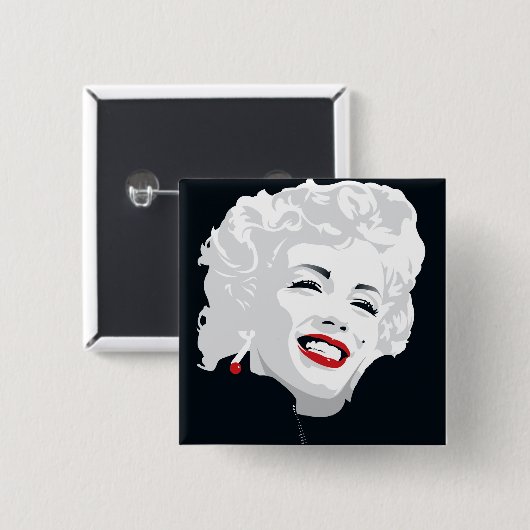 Miki Marilyn Button (Vorne & Hinten)