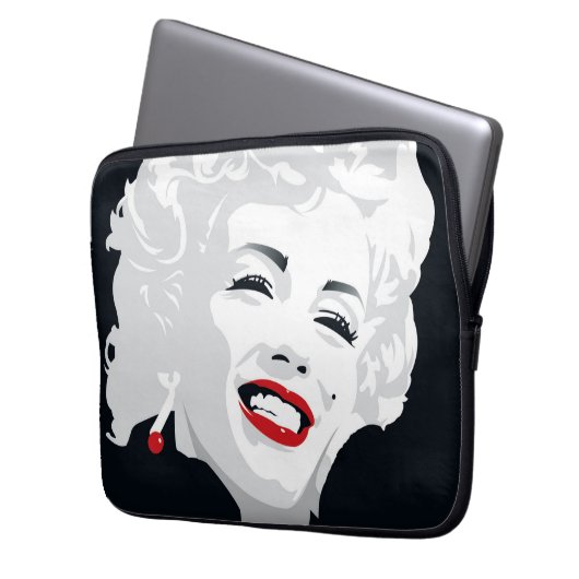Miki Marilyn Laptopschutzhülle (Vorderseite Links)