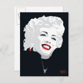 Miki Marilyn Postkarte (Vorne/Hinten)
