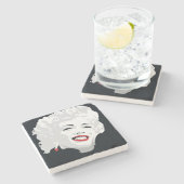 Miki Marilyn Steinuntersetzer (Seitenansicht)