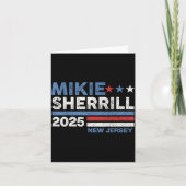 Mikie Sherrill New Jersey Governor 2025 Election D Karte (Vorderseite)