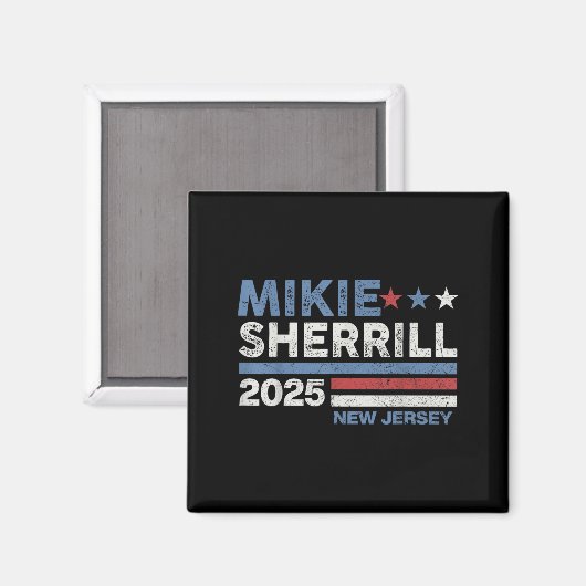 Mikie Sherrill New Jersey Governor 2025 Election D Magnet (Vorderseite/Rückseite)
