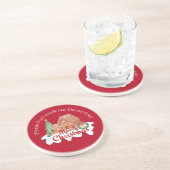 Mikitez Gingerbreadhouse Vintages Lebkuchen Getränkeuntersetzer (Seite)