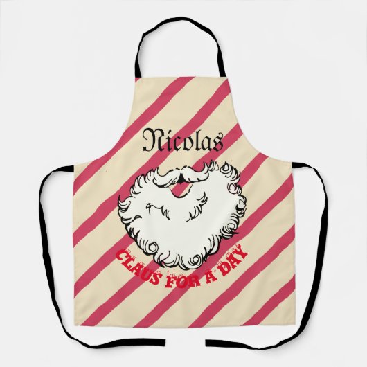 Mikitez santaclaus Bart Vintages Lebkuchen Schürze (Vorderseite)