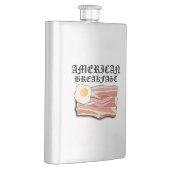 Mikitiez Amerikanisches Frühstücksspeck Eier july  Flachmann (Rechts)