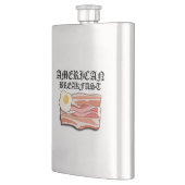 Mikitiez Amerikanisches Frühstücksspeck Eier july  Flachmann (Links)