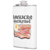 Mikitiez Amerikanisches Frühstücksspeck Eier july  Flachmann (Links)