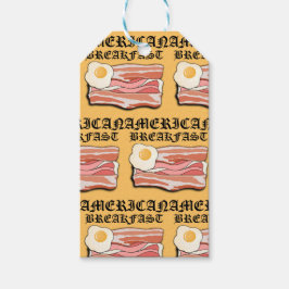 Mikitiez Amerikanisches Frühstücksspeck Eier july  Geschenkanhänger