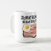 Mikitiez Amerikanisches Frühstücksspeck Eier july  Kaffeetasse (Vorderseite Links)