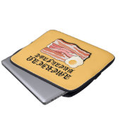 Mikitiez Amerikanisches Frühstücksspeck Eier july Laptopschutzhülle (Vorne Knopf)