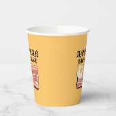 Mikitiez Amerikanisches Frühstücksspeck Eier july  Pappbecher (Links)