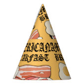 Mikitiez Amerikanisches Frühstücksspeck Eier july  Partyhütchen (Links)