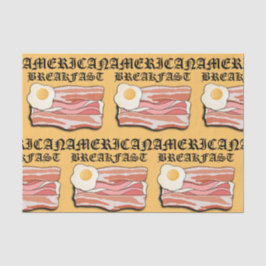 Mikitiez Amerikanisches Frühstücksspeck Eier july  Seidenpapier