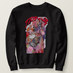 Mikitiez Anime Manga Venus Valentinstag Cupido Ros Sweatshirt