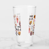 Mikitiez anime niedlicher Kaffee halloween croissa Glas (Rechts)