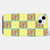 Mikitiez anime popcorning Käsekaramelle lustig iPhone Hülle (Rückseite (Horizontal))