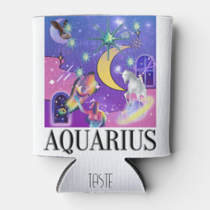 Mikitiez Aquarius-Galaxie Sommer-Glow-Bier trinken Dosenkühler
