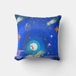 Mikitiez aquarius galaxie Sommerleuchte Kissen